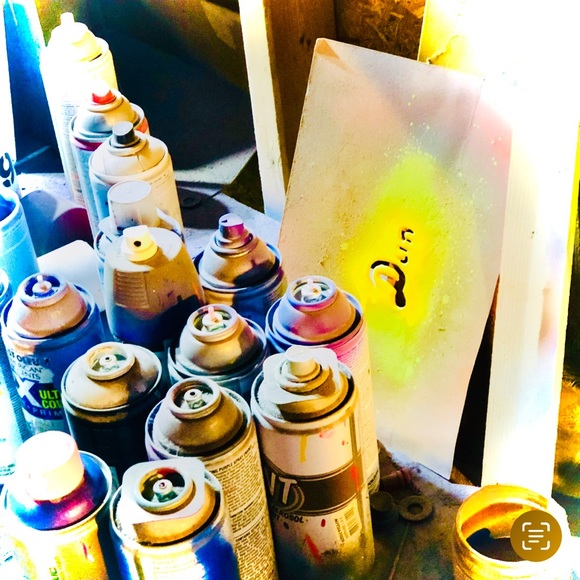 LOVERBOY | 11 x 17 | DANIEL ARNOLD Original Spray Paint Artwork STL 2022 - Picture 5 of 10